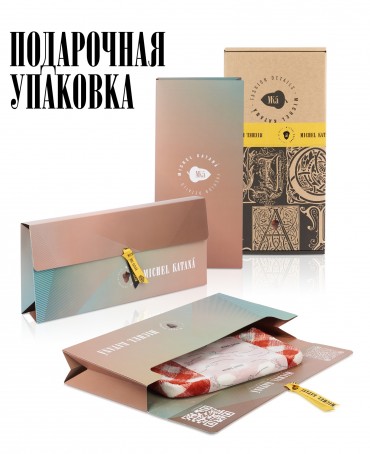 Клатч-конверт-косметичка из Шелка Женский CATTO ROSSA!_Thiny/S